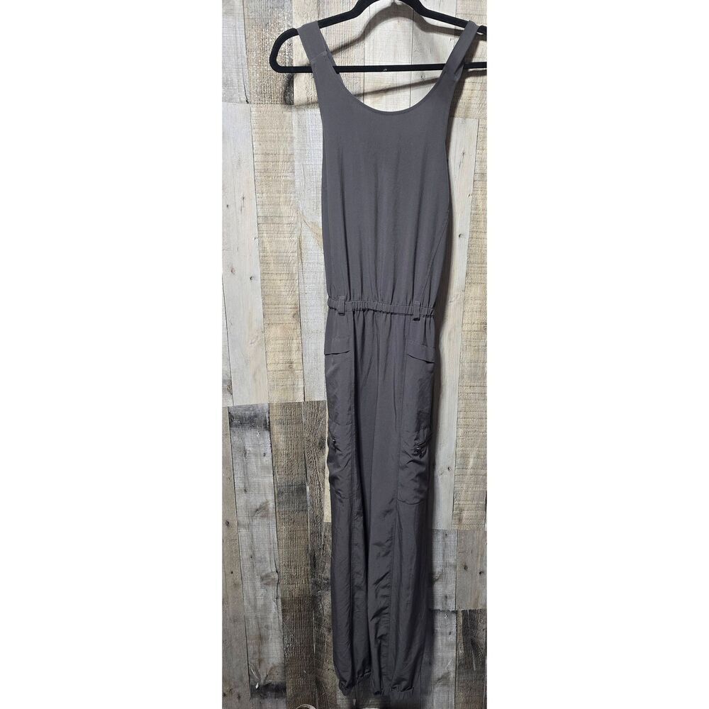 Patagonia Fleetwood Jumpsuit Grey Large Outdoor Hiking Athleisure Everyday Basic
